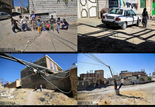 نابسامانی در شهرک سامان کامیاران