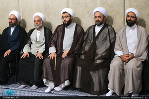 دیدار طلاب حوزه‌های علمیه استان تهران با رهبر معظم انقلاب 