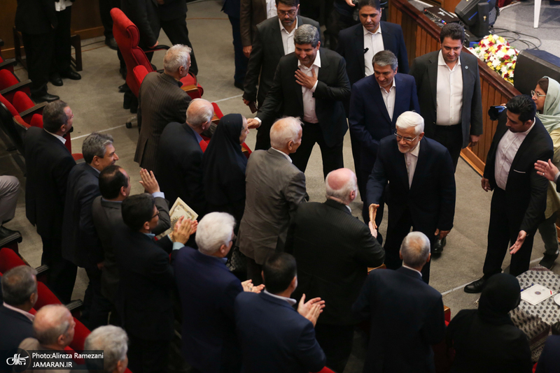 آییین نکوداشت هفتادمین سال آموزش مدیریت در کشور با حضور عارف