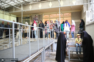 بازدید گروهای مردمی به مناسبت سی و چهارمین سالگرد حضرت امام خمینی از جماران