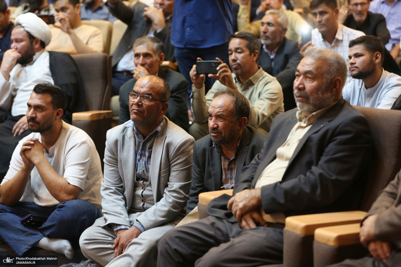 دیدار مسئولین هیت های مذهبی اتباع استان تهران با سید حسن خمینی