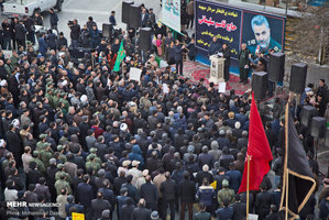 راهپیمایی مردم سراسر کشور در محکومیت ترور سردار قاسم سلیمانی 