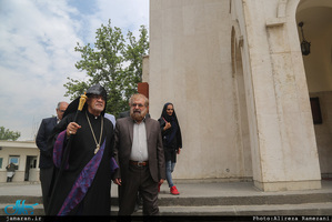 مراسم بزرگداشت حضرت امام(س) در کلیسای سرکیس مقدس