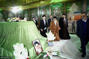 تجدید میثاق اعضای مجمع روحانیون مبارز با آرمان های حضرت امام خمینی (س)