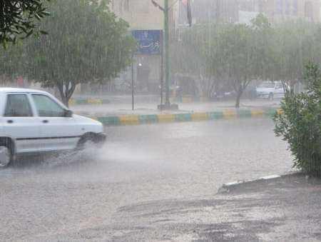 بارندگی در نیمه جنوبی استان خوزستان درپایان هفته