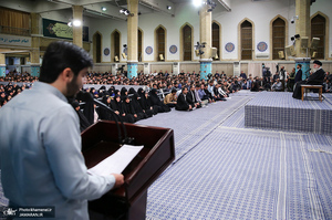 دیدار رمضانی دانشجویان با رهبر معظم انقلاب