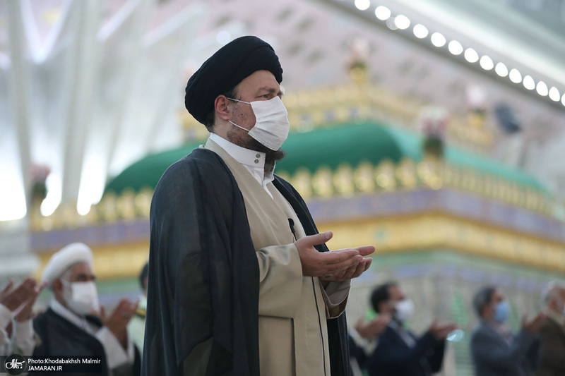 تجدید میثاق رئیس و اعضای دوره جدید شورای اسلامی شهر تهران با آرمان های امام خمینی(س)