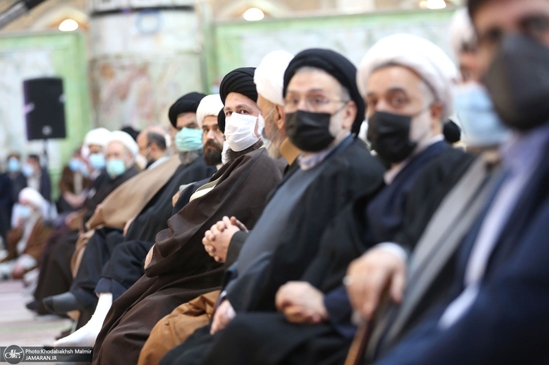 مراسم دوازدهمین سالگرد رحلت همسر گرامی امام و بیست و هفتمین سالگرد ارتحال سید احمد خمینی (ره)