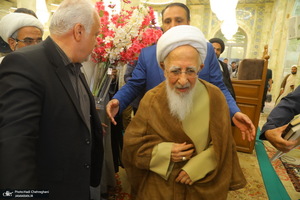 تقدیر از آیت الله العظمی جوادی آملی به‌مناسبت روز معلم‎