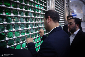 حضور وزیر جدید آموزش و پرورش در حرم مطهر امام خمینی (س)