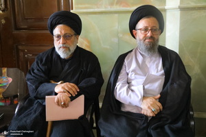 تشییع مرحوم آیت الله عباسعلی سلیمانی (ره) در حرم مظهر حضرت معصومه (س)