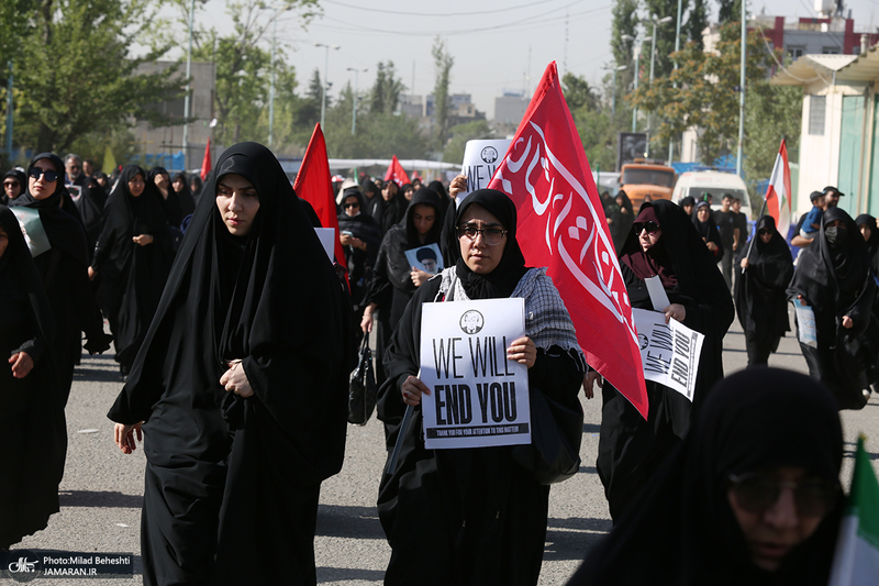 مراسم وداع با رهبر شهید انقلاب در مصلی تهران- 10