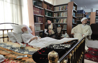 عیادت سید حسن خمینی از آیت الله العظمی نوری همدانی 3
