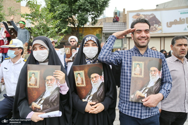 راهپیمایی باشکوه روز قدس در قم - 1