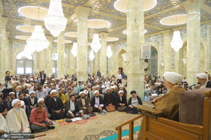 تقدیر از آیت الله العظمی جوادی آملی به‌مناسبت روز معلم‎