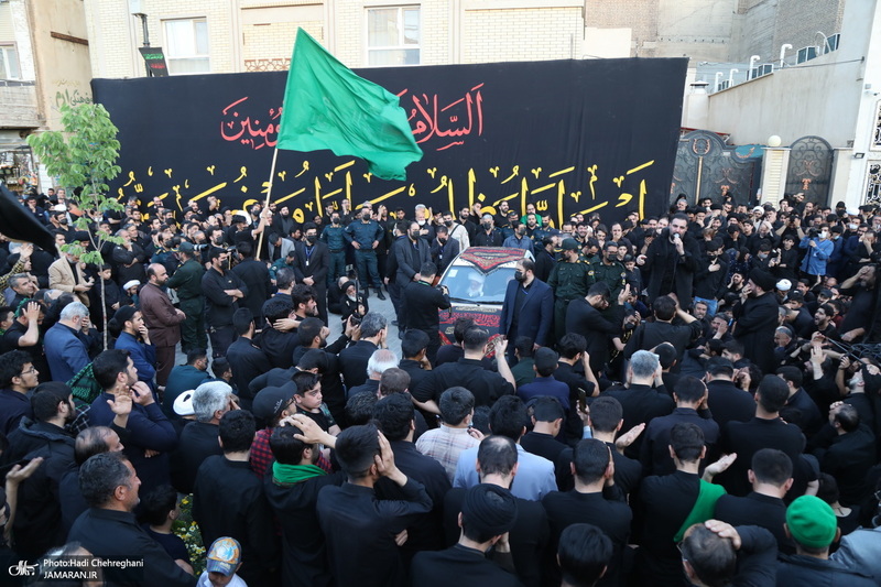مراسم عزاداری شهادت حضرت علی(ع) با حضور آیت الله العظمی وحید خراسانی