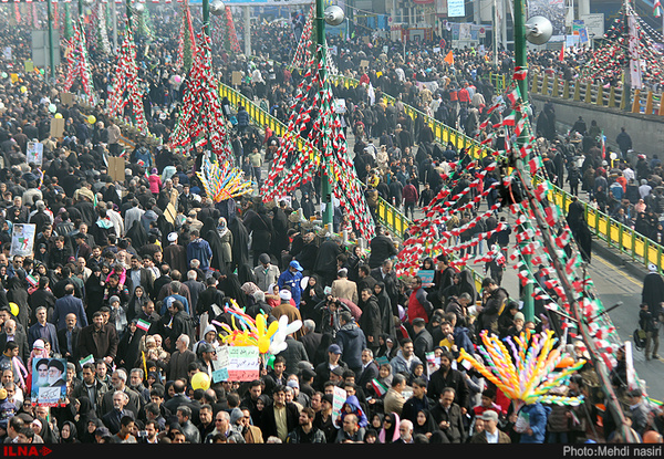 راهپیمایی 22 بهمن ؛جشن پیروزی  سی ونهمین سالگرد انقلاب اسلامی