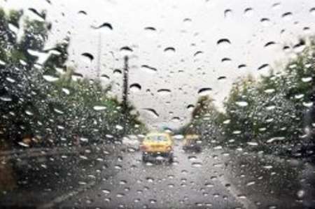 استان تهران آخر هفته شاهد بارش پراکنده  باران است