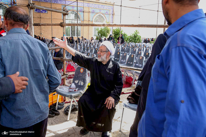 حضور سید حسن خمینی در روستای خیارج استان قزوین -2