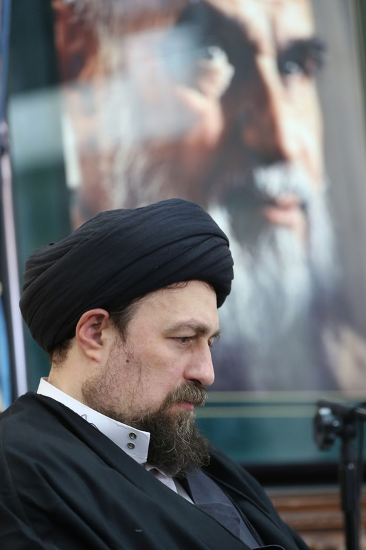 دیدار هیات مرکزی هسته گزینش شهرداری تهران با سید حسن خمینی