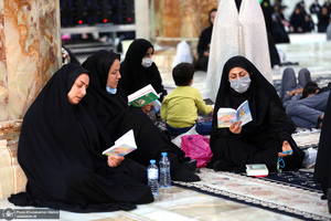 مراسم احیای شب بیست و سوم ماه رمضان در حرم مطهر امام خمینی (س)