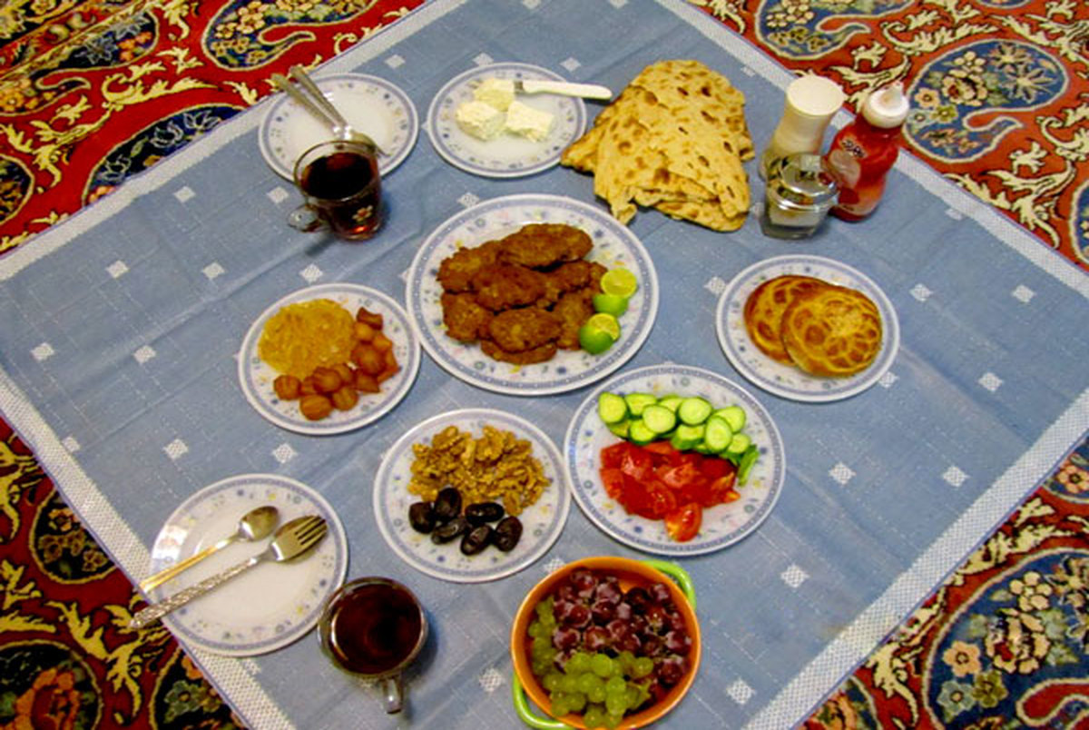 حل مشکل کم آبی بدن در ماه رمضان