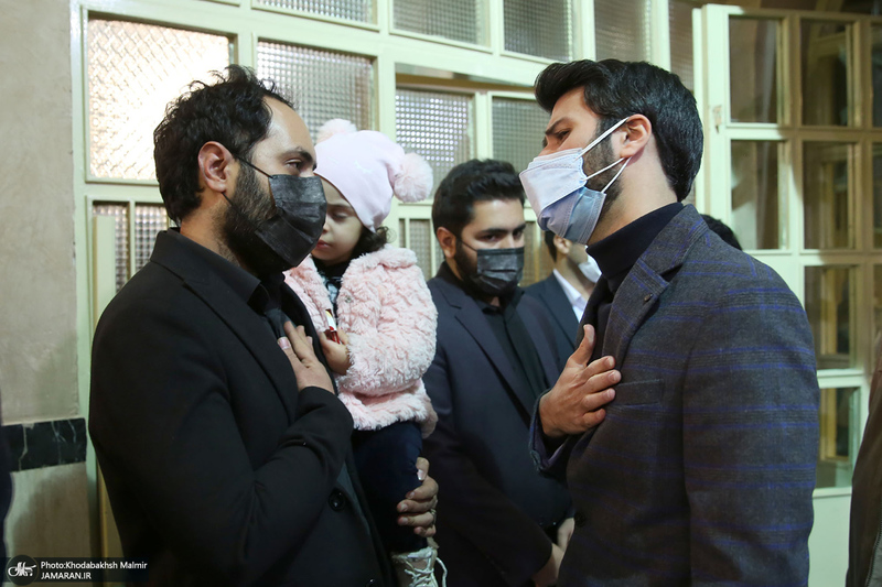 مراسم بزرگداشت مرحوم حاج عیسی جعفری و مرحوم سید احمد میریان در حسینیه جماران