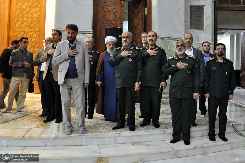 مراسم توزیع هدایای قرارگاه سازندگی خاتم الانبیا (ص) برای مناطق کم برخوردار از جوار حرم امام خمینی (س)