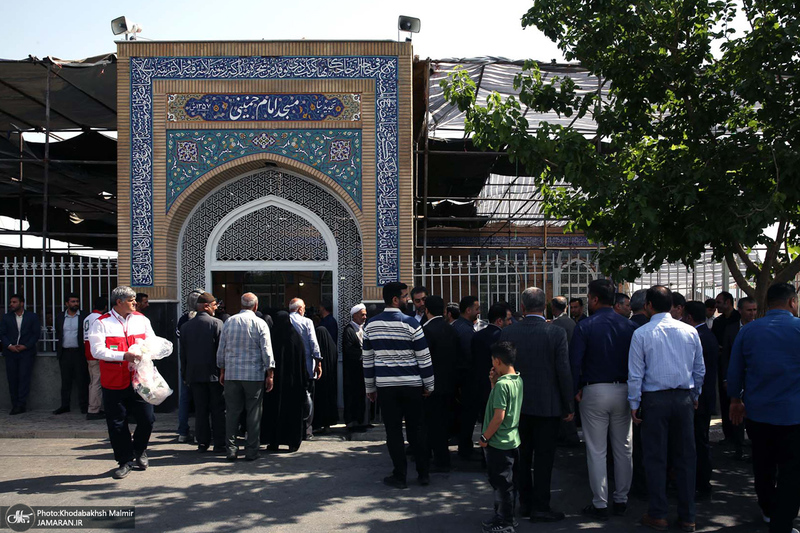 حضور سید حسن خمینی در روستای خیارج استان قزوین -2