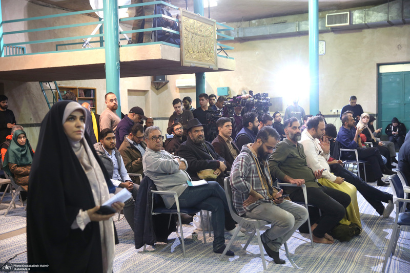 نشست رسانه ای هجدهمین جشنواره بین المللی فیلم مقاومت در حسینیه جماران