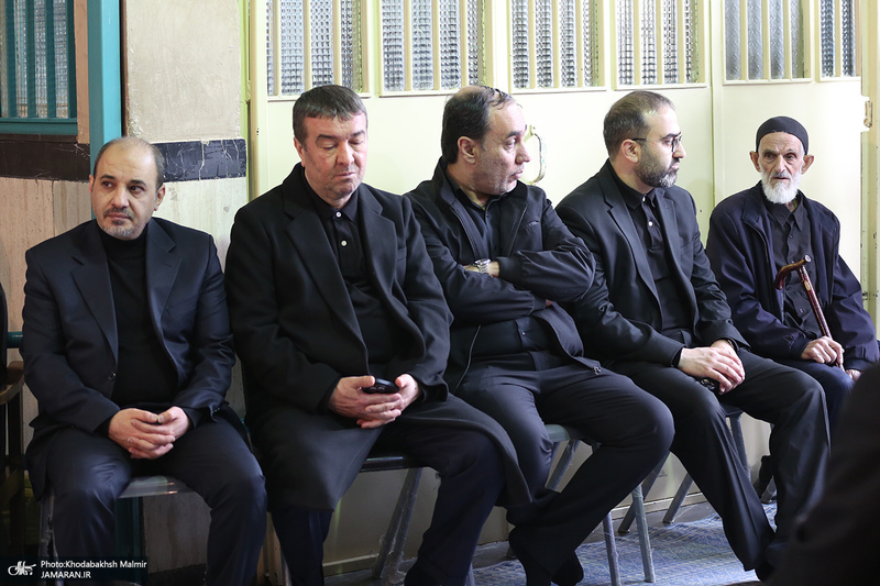 مراسم تشییع آیت الله سید مهدی امام جمارانی (ره) از حسنیه جماران