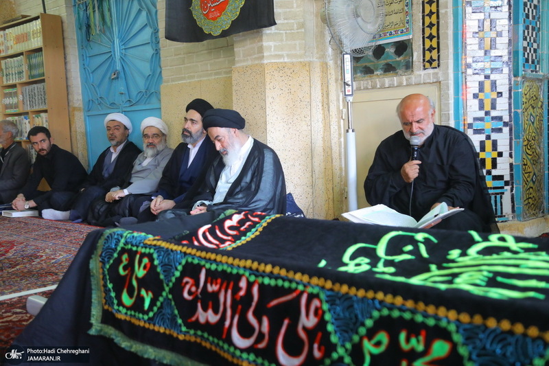 مراسم تشییع همسر مرحوم آیت الله راستی کاشانی (ره)