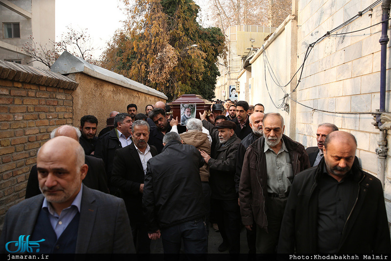 مراسم تشییع مرحوم سید رحیم میریان