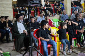 آخرین شب مجلس تعزیه خوانی در بیت تاریخی حضرت امام خمینی (س) در خمین