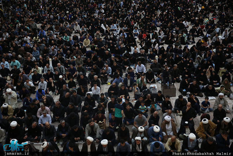 مراسم احیاء شب بیست و سوم ماه مبارک رمضان در حرم مطهر امام خمینی (س)/