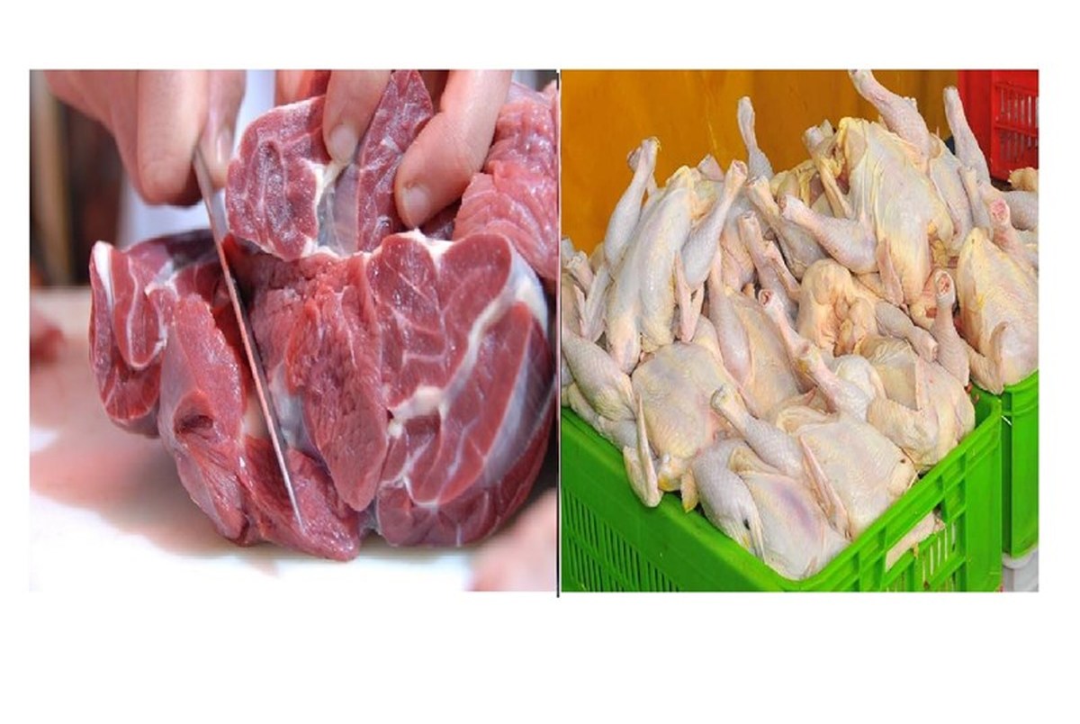 افزایش قیمت گوشت و مرغ به روایت بانک مرکزی