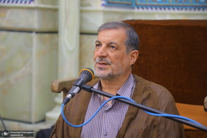 مراسم ختم مادر همسر آیت الله محمدجواد فاضل لنکرانی