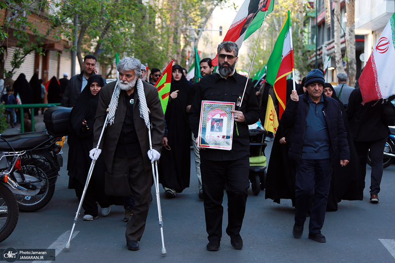 مراسم چهلمین روز شهادت رهبر شهید انقلاب -5