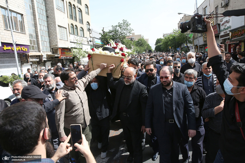 مراسم تشییع آیت الله سید مهدی موسوی بجنوردی (ره) در تهران