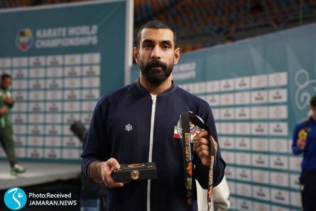 کاراته قهرمانی جهان| نقره اباذری حسن ختام کار ایران با سه مدال