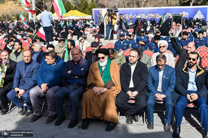 گلباران محل جلوس امام خمینی (س) در بهشت زهرا (س)