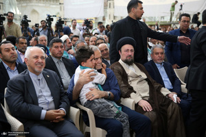 تقدیر از حضور مردم با حضور رئیس جمهور منتخب مسعود پزشکیان