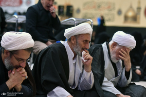 سومین شب عزاداری حضرت اباعبدالله الحسین (ع) در حرم امام خمینی