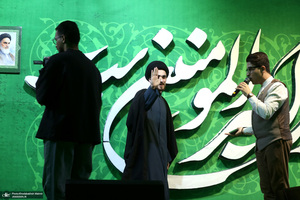 اجتماع مردم تجریش با حضور سید احمد خمینی