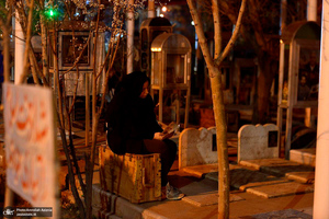 احیای شب نوزدهم ماه رمضان در گلزار شهدای بهشت زهرا (س)