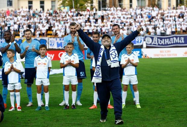 مارادونا رئیس باشگاه «دینامو برست» بلاروس شد