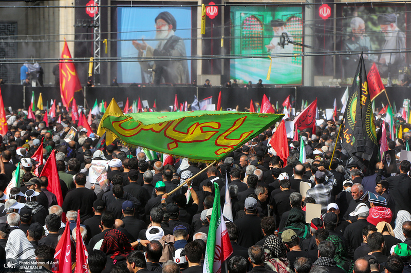 مراسم وداع با رهبر شهید انقلاب در مصلی تهران -3