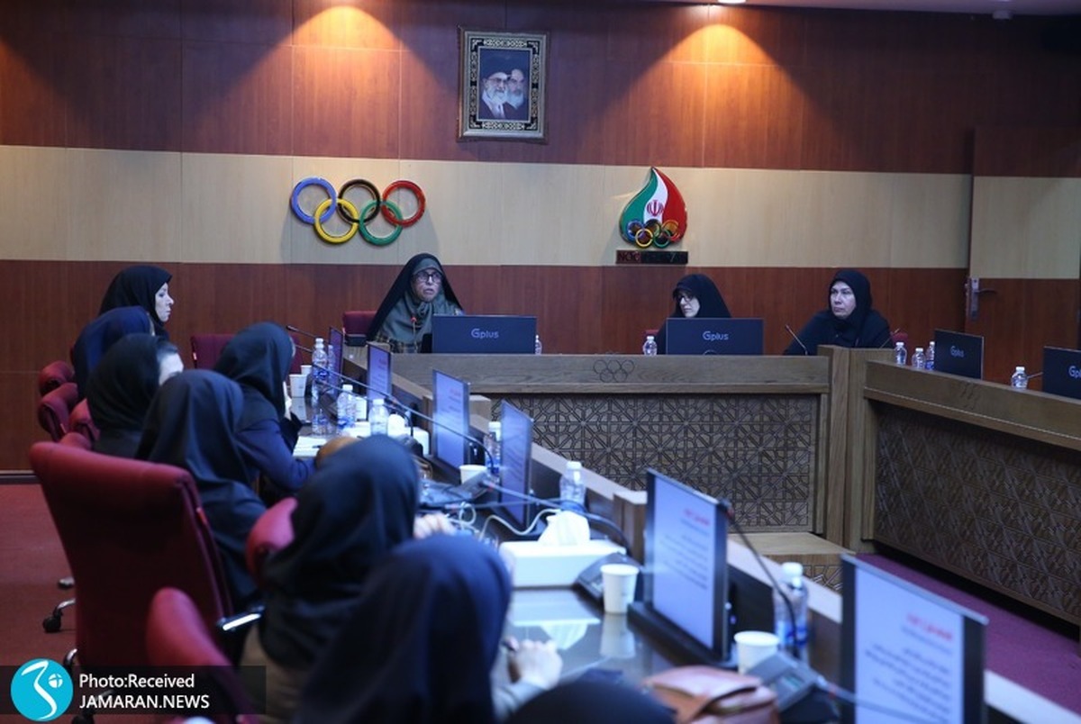 نشست نایب رئیس زنان کمیته المپیک با نماینده های تیم های اعزامی به بازی های آسیایی
