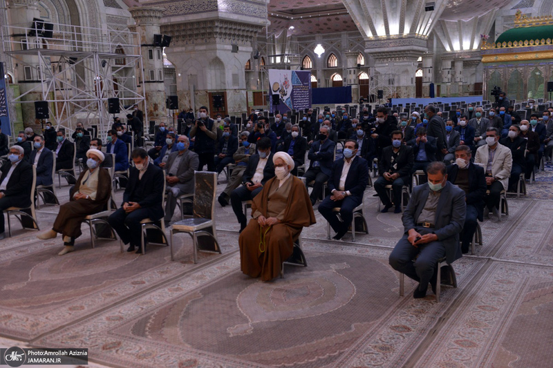 تجدید میثاق مسئولان بنیاد شهید و امور ایثارگران با آرمان های حضرت امام(س)