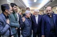 حضور معاون اول رییس جمهور در مراسم ختم خیر مدرسه ساز  (4)